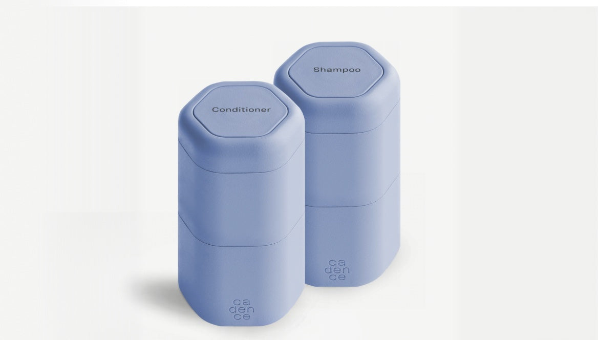 Large for shampoo + Large for conditioner