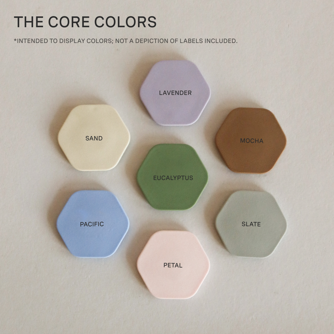 The Parcel + 7 Capsule Set Travel Containers Cadence