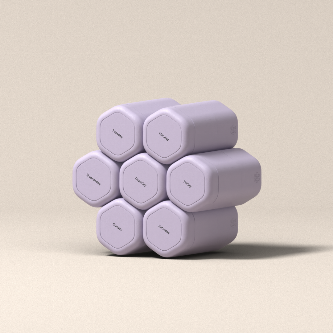 Ikigai Cases - Weekly Pill Case