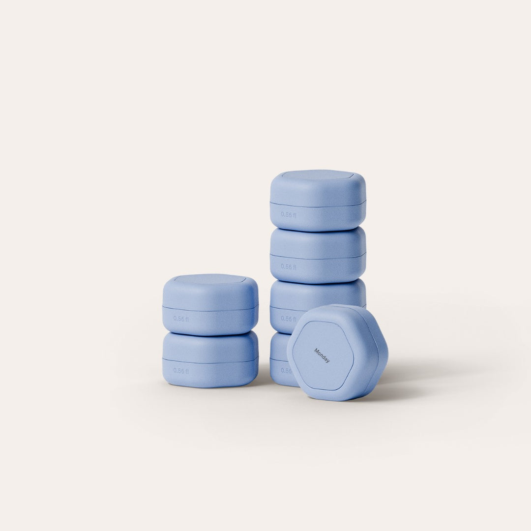 Cadence | The 7-Capsule Pillcase Set | Leakproof Magnetic