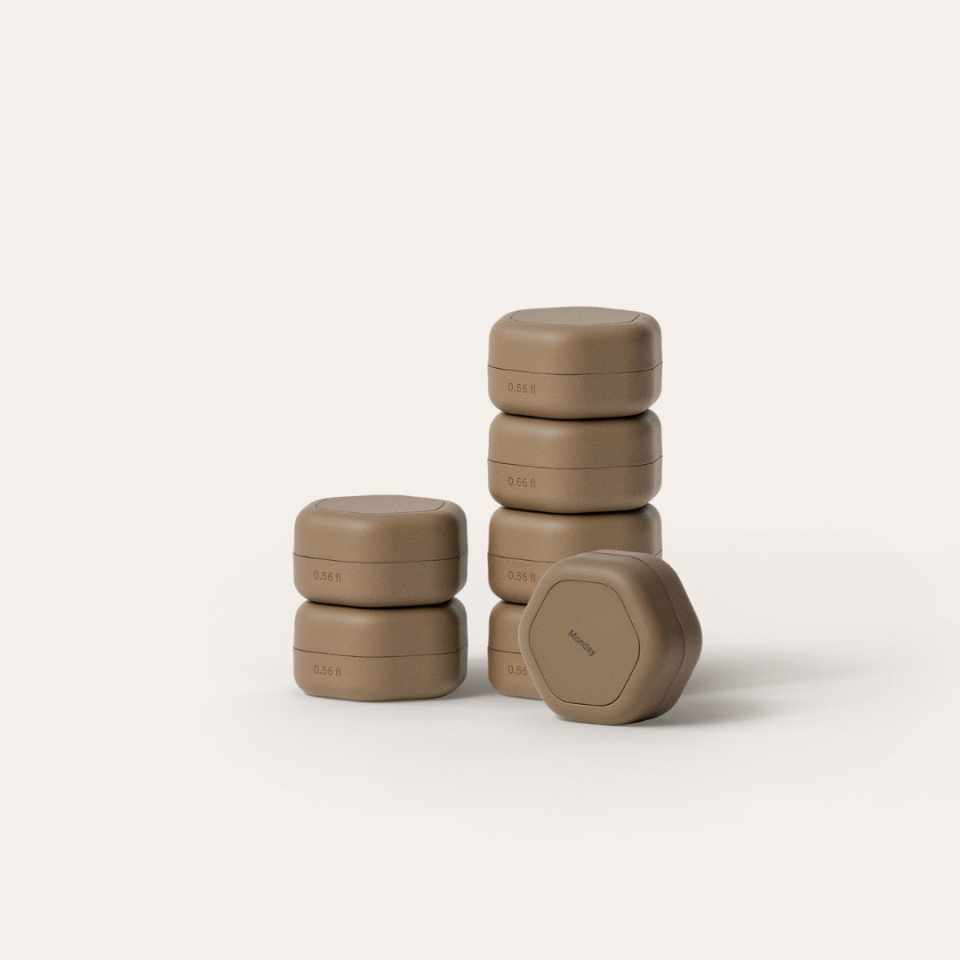 Cadence | The 7-Capsule Pillcase Set | Leakproof Magnetic Travel