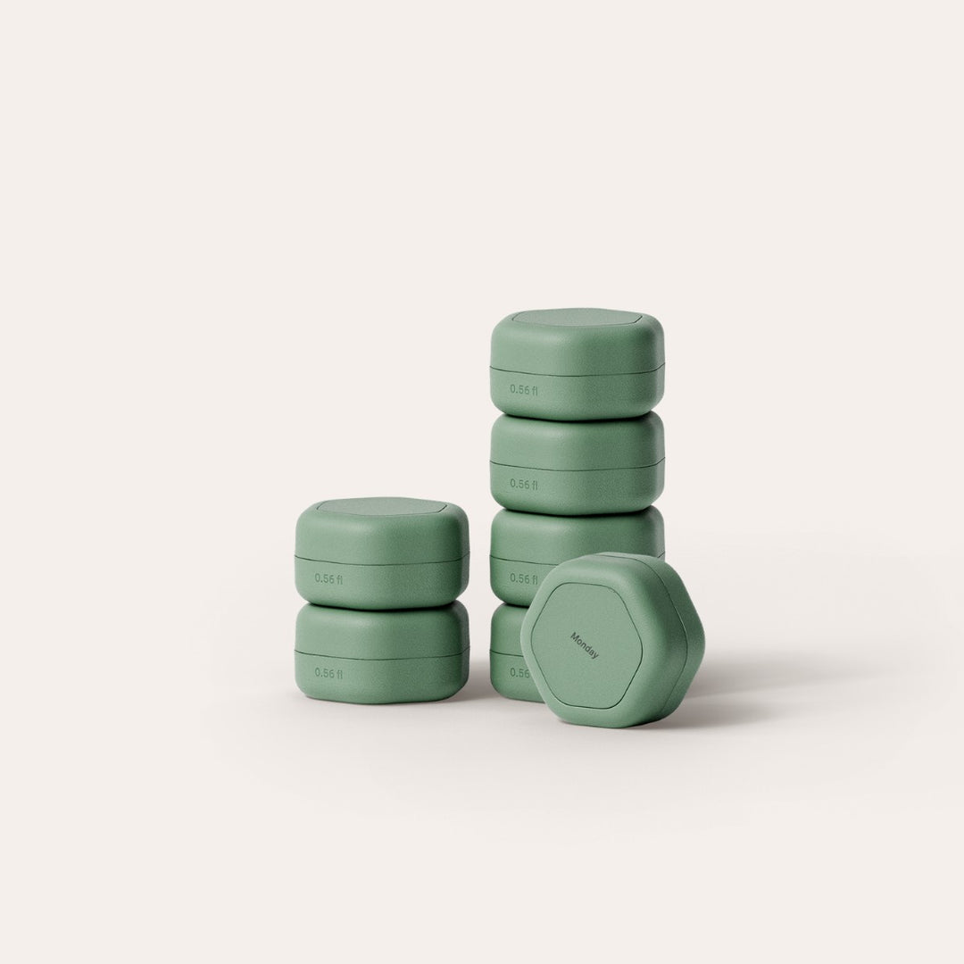 Cadence | The 7-Capsule Pillcase Set | Leakproof Magnetic Travel
