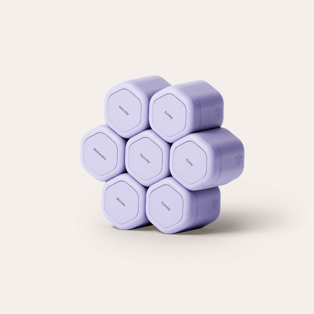 衛生日用品 what we want WWW_PILLCASE pillcase Cadence | The 7-Capsule Pillcase Set | Leakproof Magnetic Travel