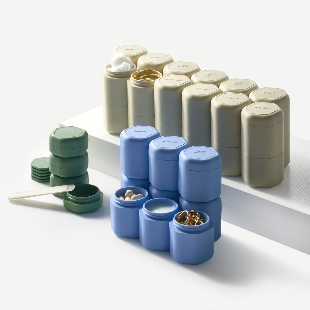 Cadence | The Honeycomb 7-Capsule Set | Leakproof Magnetic Travel