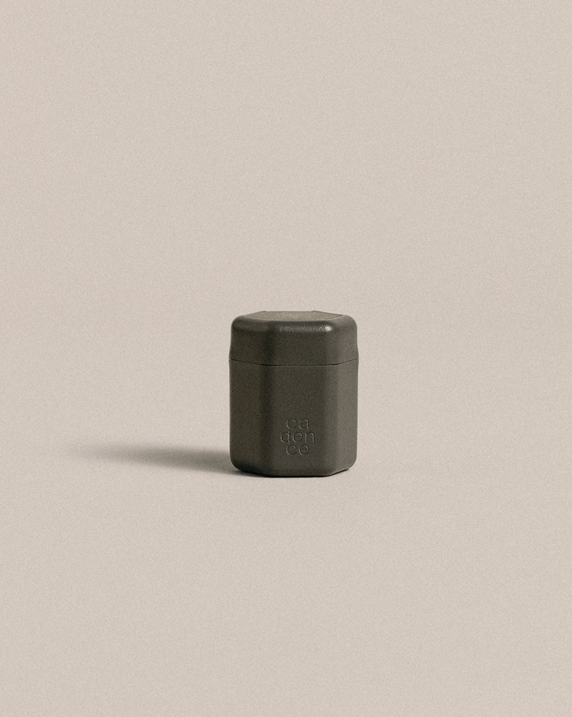 Small Modular Pill Bottle Bag, Black